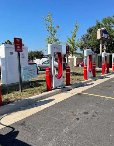 Tesla Supercharger in Manassas Virginia