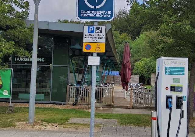 GRIDSERVE Charging Station in Winchester United Kingdom of Great Britain and Northern Ireland