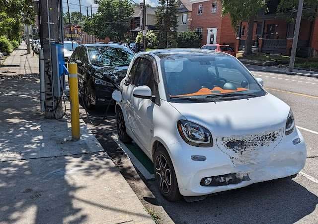 Flo Charging Station in Toronto Ontario Canada