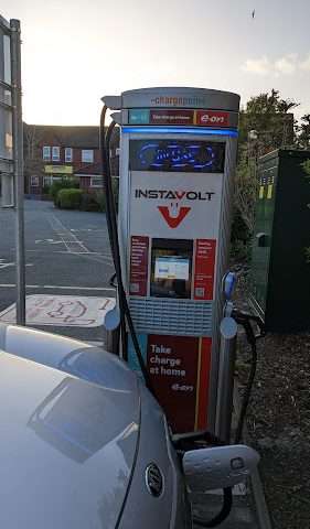 InstaVolt Charging Station in Oswestry United Kingdom of Great Britain and Northern Ireland