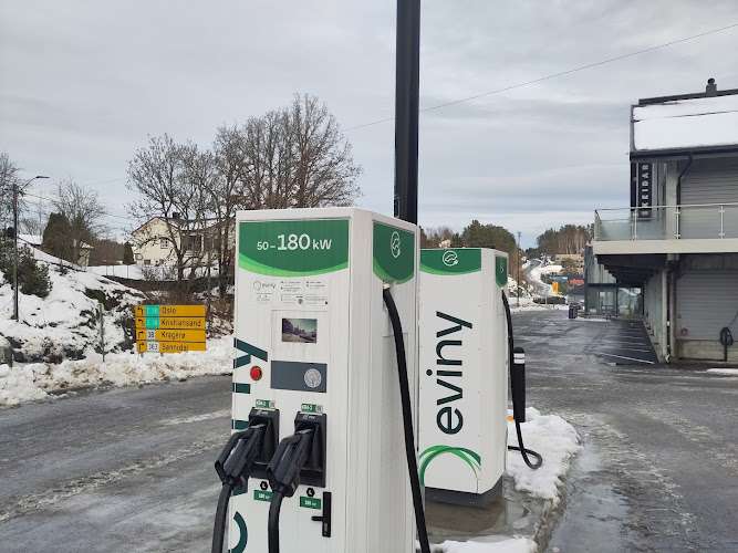 Eviny Charging Station EV Charging Station at Kjølebrøndsveien 1