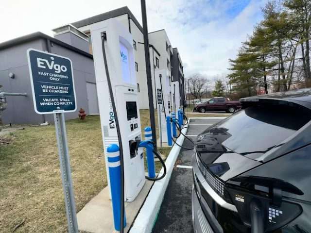 EVgo Charging Station in Rye New York