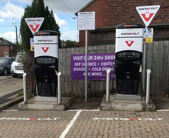 InstaVolt Charging Station in Durham United Kingdom of Great Britain and Northern Ireland