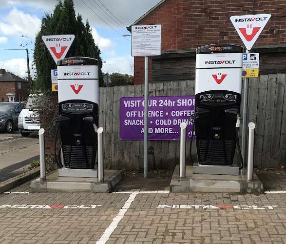 InstaVolt Charging Station EV Charging Station at Three Mile Garage