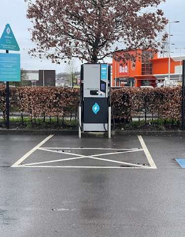 GeniePoint Charging Station in Newport United Kingdom of Great Britain and Northern Ireland