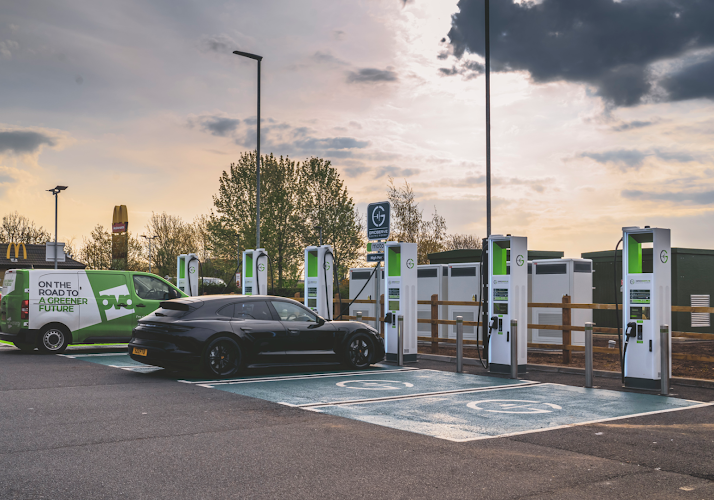 GRIDSERVE Charging Station EV Charging Station at 51 A1(M)