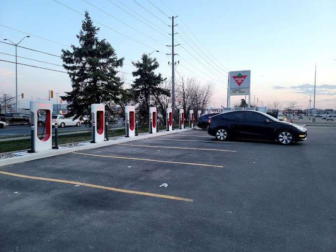 Tesla Supercharger EV Charging Station at 2850 Queen St E