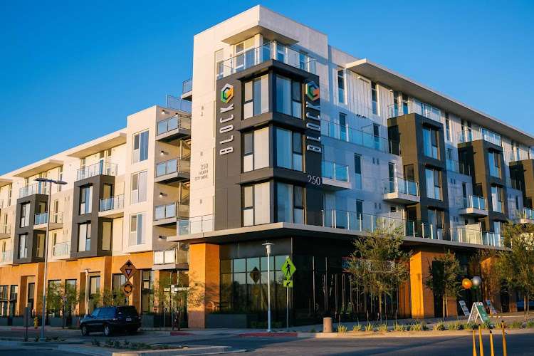 Block C EV Charging Station at 250 N City Dr