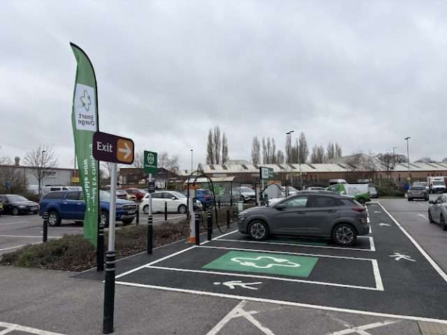 Smart Charge Charging Station in Waterlooville United Kingdom of Great Britain and Northern Ireland