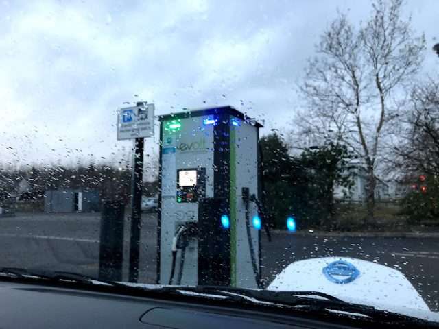 ChargePlace Scotland Charging Station in Livingston United Kingdom of Great Britain and Northern Ireland