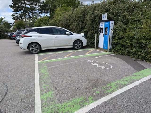 SWARCO Charging Station in Exeter United Kingdom of Great Britain and Northern Ireland