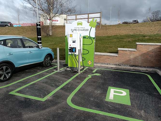 Pod Point Charging Station EV Charging Station at Ninian Wy.