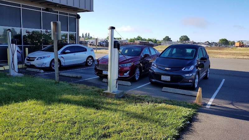 ChargePoint Charging Station EV Charging Station at 3800 Branch Center Rd