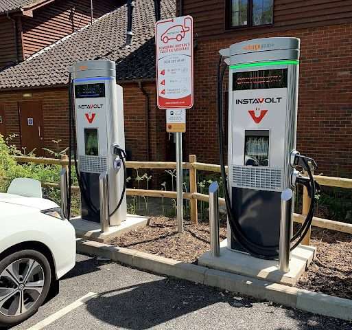 InstaVolt Charging Station in Fleet United Kingdom of Great Britain and Northern Ireland