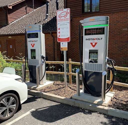 InstaVolt Charging Station EV Charging Station at Starbucks Cove Services