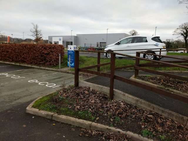 ESB Energy Charging Station in Lisburn United Kingdom of Great Britain and Northern Ireland