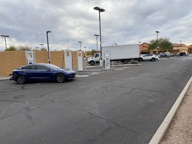 Electrify America Charging Station in Chandler Arizona