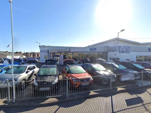 EVBox Charging Station in Mablethorpe United Kingdom of Great Britain and Northern Ireland