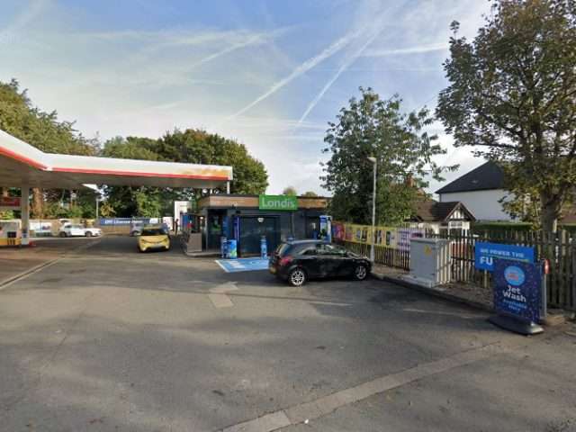 MFG Charging Station in Lymm United Kingdom of Great Britain and Northern Ireland