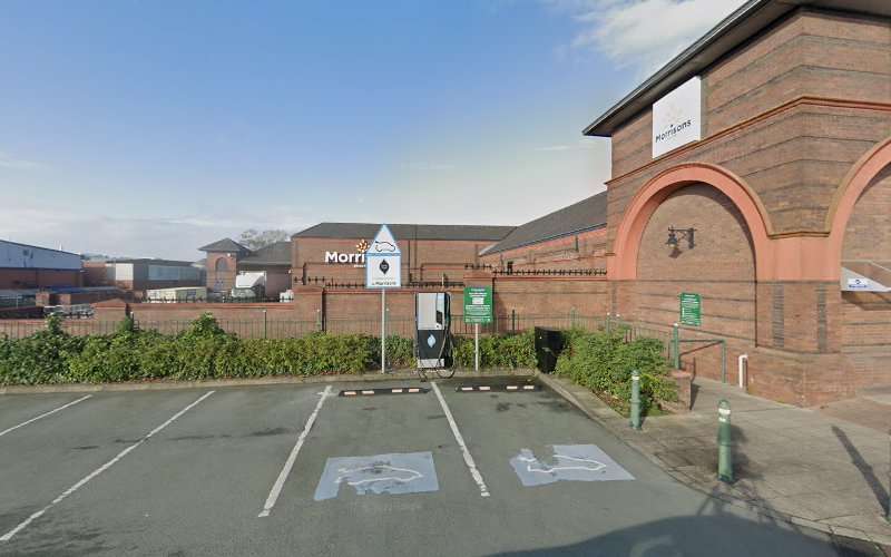 GeniePoint Charging Station EV Charging Station at Wm Morrison Supermarkets PLC