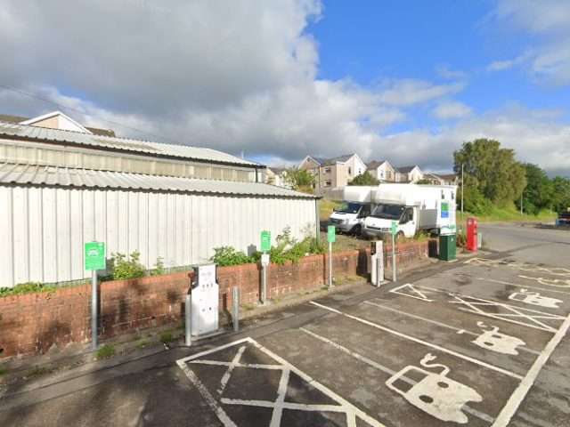 Dragon Charging Station in Blackwood United Kingdom of Great Britain and Northern Ireland