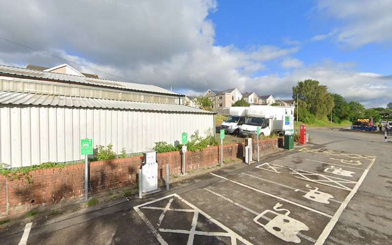 Dragon Charging Station EV Charging Station at Market Trader Car Park