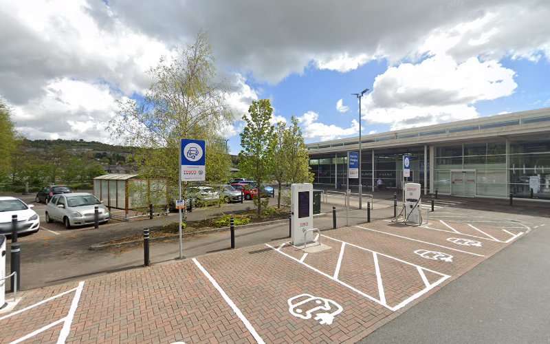 Pod Point Charging Station EV Charging Station at Pontymister Industrial Estate