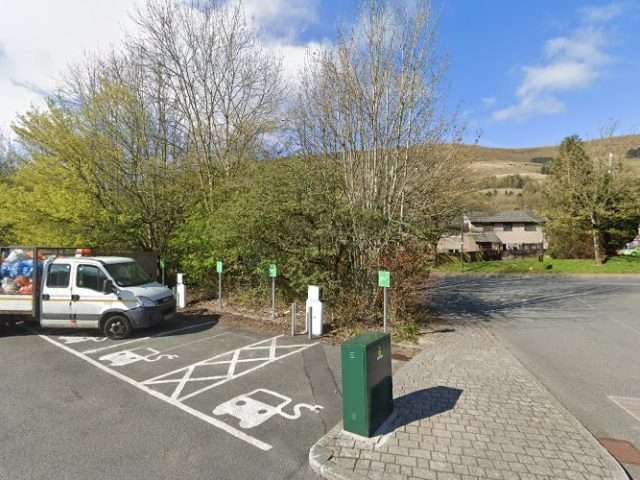 Dragon Charging Station in Abertillery United Kingdom of Great Britain and Northern Ireland