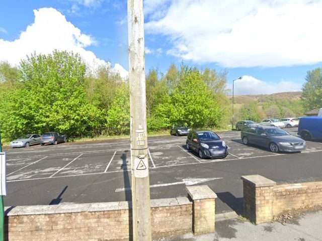 Connected Kerb Charging Station in Abertillery United Kingdom of Great Britain and Northern Ireland