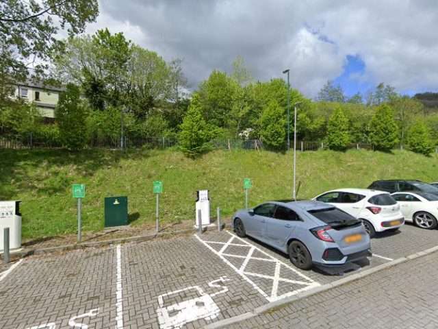 Dragon Charging Station in Abertillery United Kingdom of Great Britain and Northern Ireland