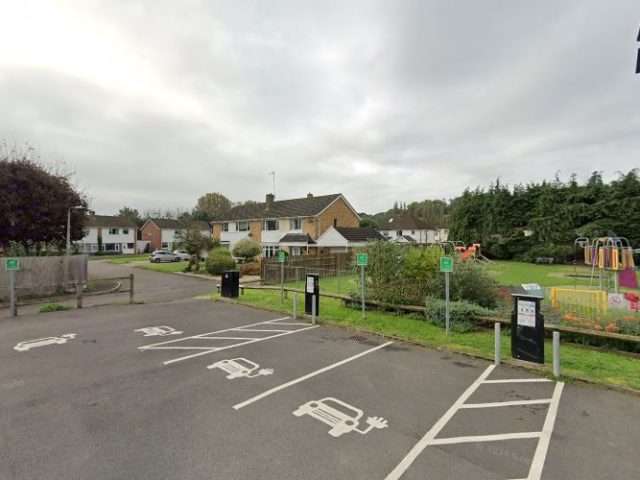 Dragon Charging Station in Usk United Kingdom of Great Britain and Northern Ireland
