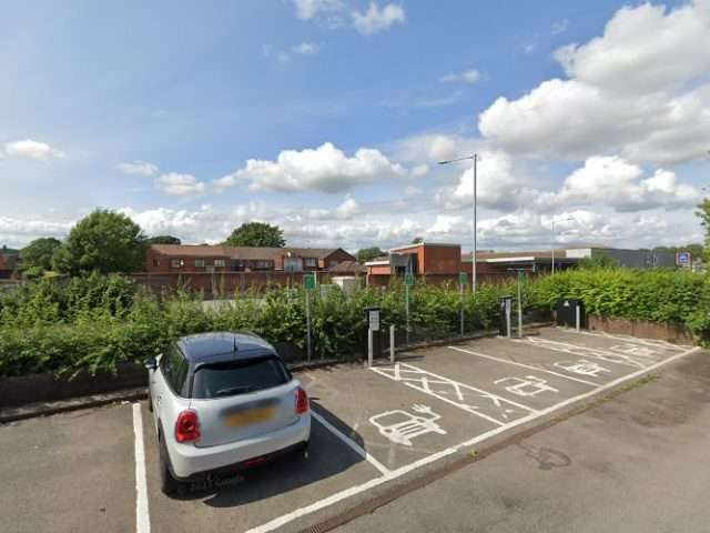 GeniePoint Charging Station in Caldicot United Kingdom of Great Britain and Northern Ireland