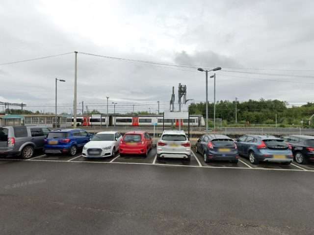 Connected Kerb Charging Station in Caldicot United Kingdom of Great Britain and Northern Ireland