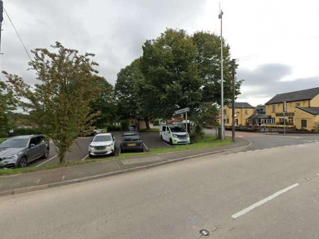 Connected Kerb Charging Station in Pontypool United Kingdom of Great Britain and Northern Ireland