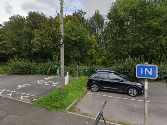 GeniePoint Charging Station in Pontypool United Kingdom of Great Britain and Northern Ireland