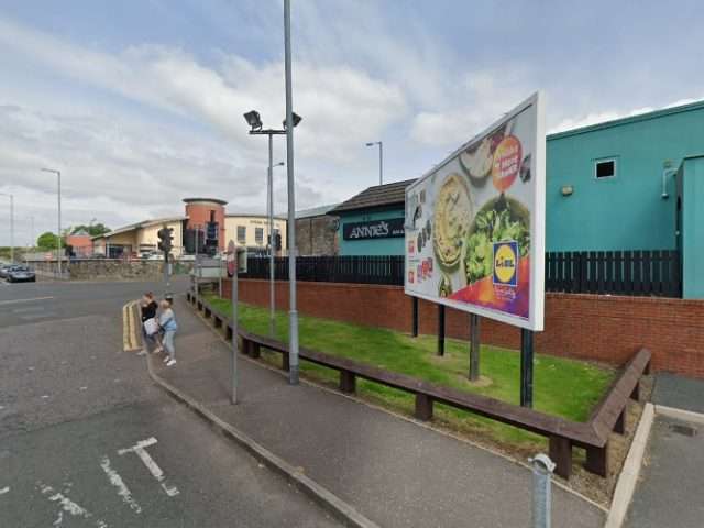 Lidl Charging Station in Omagh United Kingdom of Great Britain and Northern Ireland