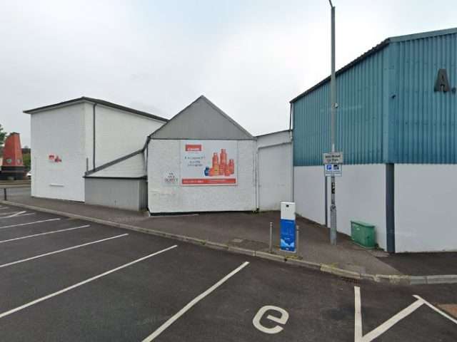 ESB Energy Charging Station in Omagh United Kingdom of Great Britain and Northern Ireland