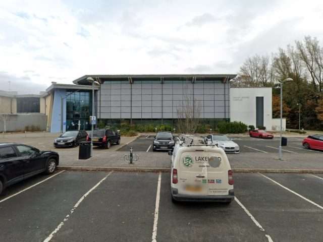 ESB Energy Charging Station in Omagh United Kingdom of Great Britain and Northern Ireland