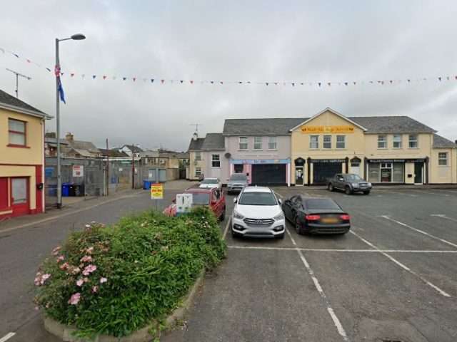 ESB Charging Station in Castlederg United Kingdom of Great Britain and Northern Ireland
