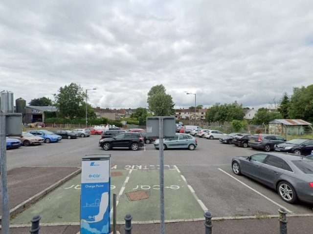 ESB Energy Charging Station in Enniskillen United Kingdom of Great Britain and Northern Ireland