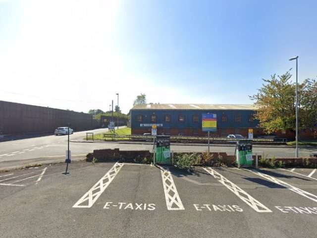 BE.EV Charging Station in Oldham United Kingdom of Great Britain and Northern Ireland