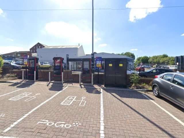 PoGo charge Charging Station in Rochdale United Kingdom of Great Britain and Northern Ireland