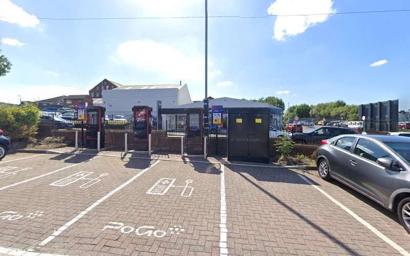 PoGo charge Charging Station EV Charging Station at The Point Retail Park