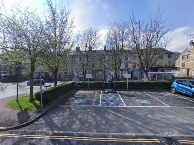 GeniePoint Charging Station in Todmorden United Kingdom of Great Britain and Northern Ireland