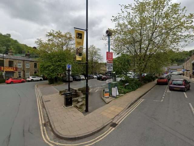 GeniePoint Charging Station in Hebden Bridge United Kingdom of Great Britain and Northern Ireland