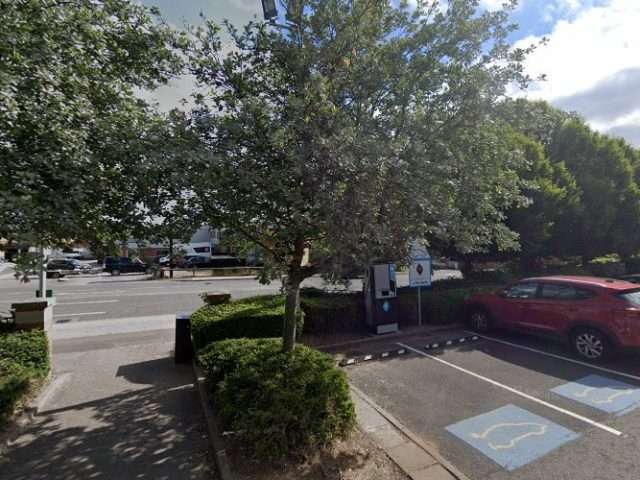 GeniePoint Charging Station in Banbury United Kingdom of Great Britain and Northern Ireland