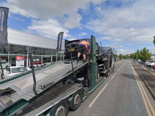 EVBox Charging Station in Kidlington United Kingdom of Great Britain and Northern Ireland