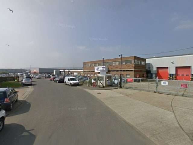 GeniePoint Charging Station in Eastbourne United Kingdom of Great Britain and Northern Ireland