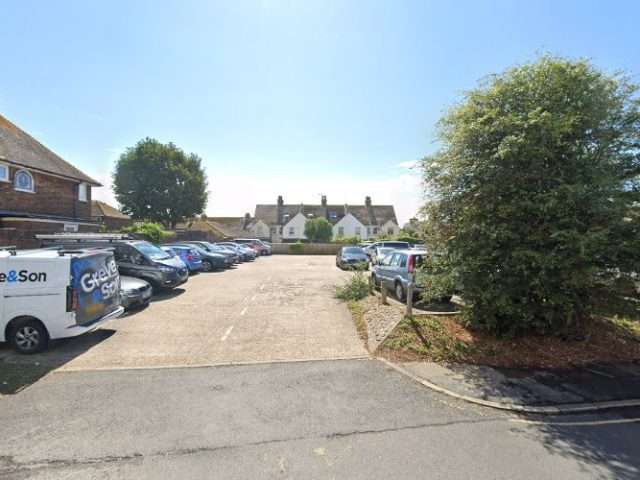 Connected Kerb Charging Station in Seaford United Kingdom of Great Britain and Northern Ireland