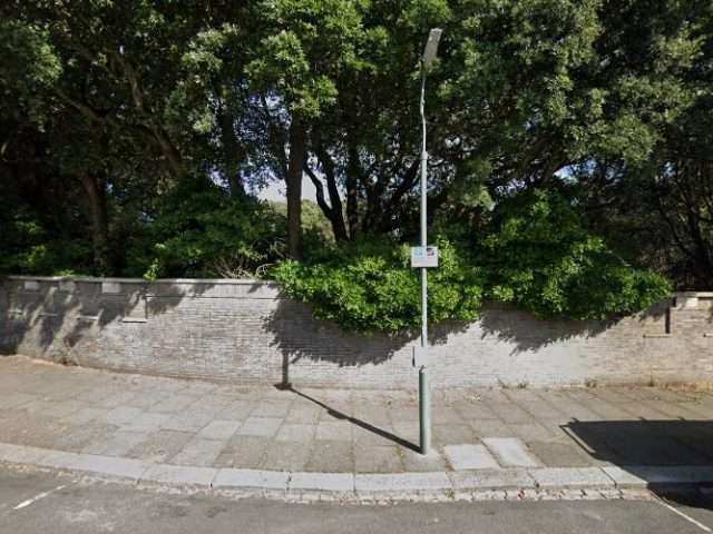 Electric Blue Charging Station in Brighton United Kingdom of Great Britain and Northern Ireland